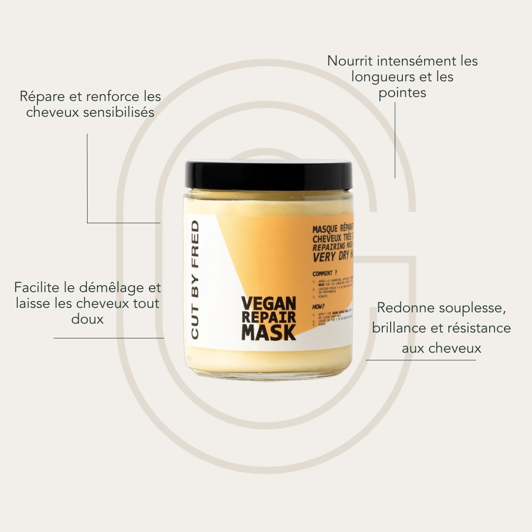 Vegan Repair Mask – Masque Réparateur Cheveux