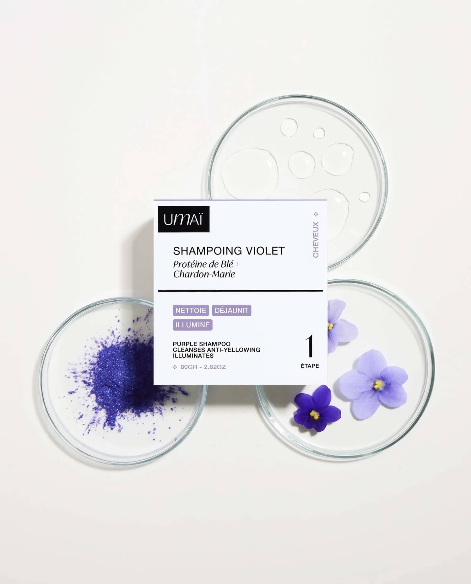 Shampoing Solide Violet – Umaï