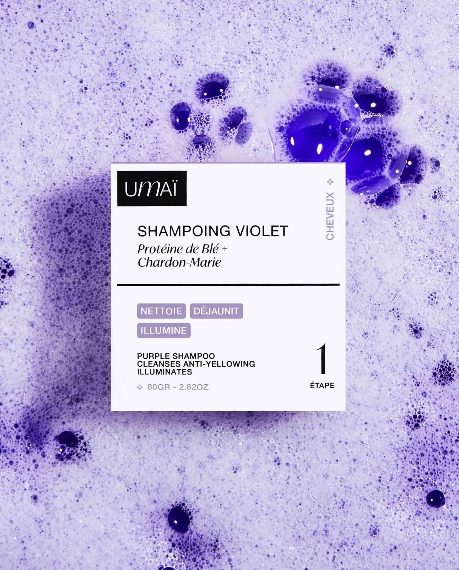 Shampoing Solide Violet – Umaï