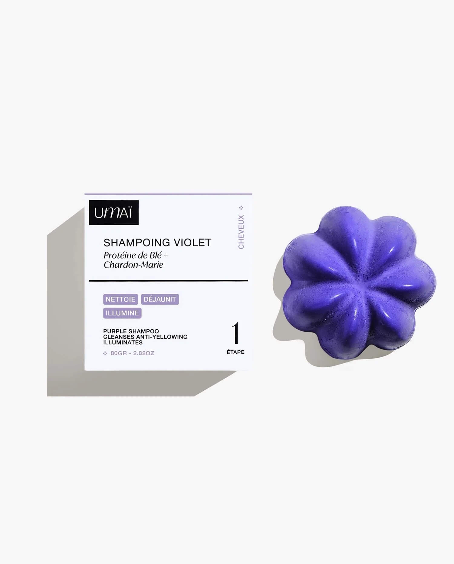 Shampoing Solide Violet – Umaï