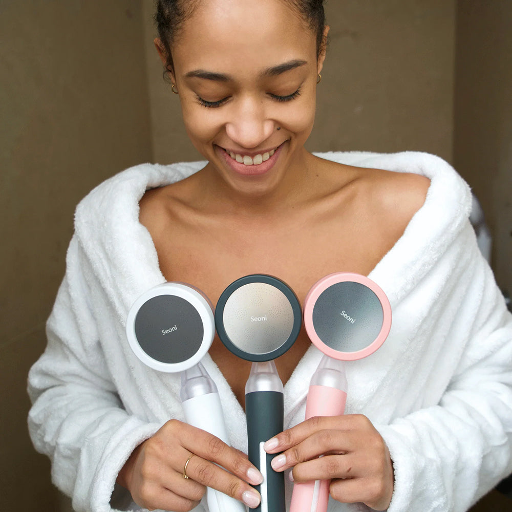 Pommeau Filtrant SEONI – Eau Purifiée, Cheveux & Peau Adoucis